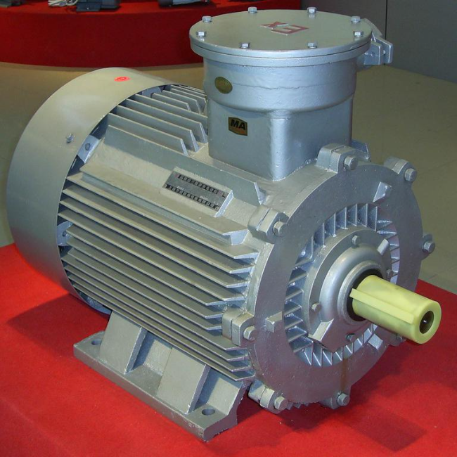 YE2-180L-4防爆电机45°角实拍